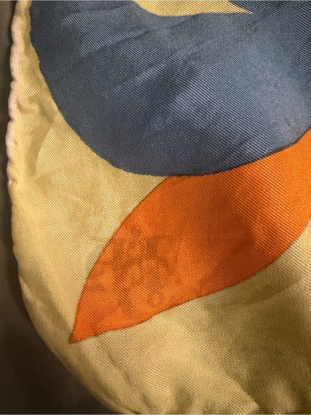 Vintage Abercrombie Fitch Italy Silk Scarf Mod Psychedelic Graphic 30” Carre - Picture 5 of 6